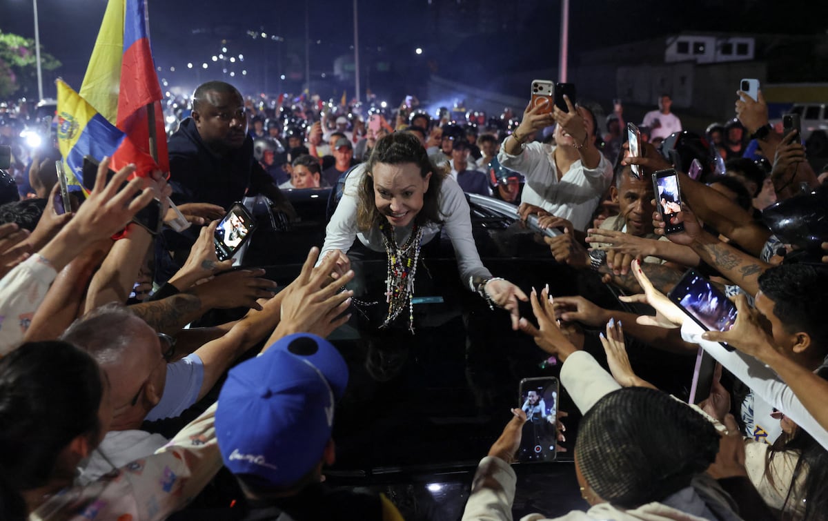 María Corina Machado en Caracas
