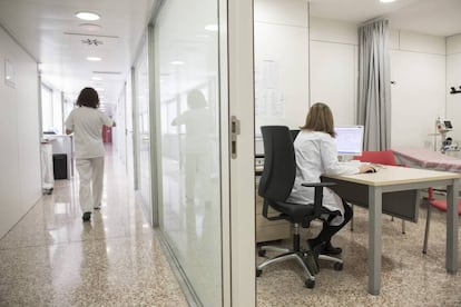 Consulta de urgencias de un centro hospitalario en una imagen de archivo.