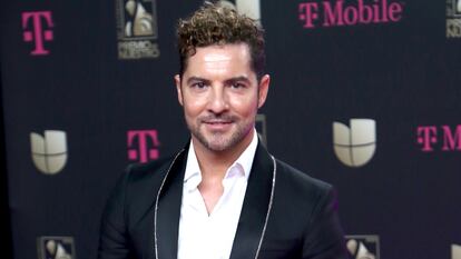 David Bisbal en los premios Lo Nuestro a La Musica Latina en Miami, el pasado febrero.