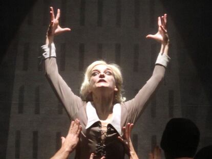 Ingrid Magriñá, en el estreno de <i>Metrópolis</i> en los Teatros del Canal.