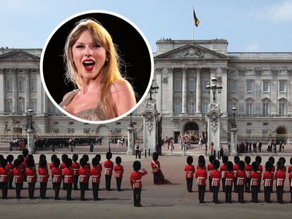 Cambio de guardia en el palacio de Buckingham