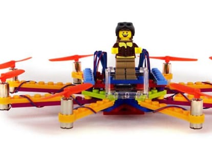 Ya puedes construir tu propio drone con piezas LEGO