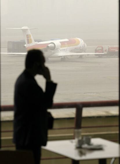 Instalaciones del aeropuerto de Barajas (Madrid).