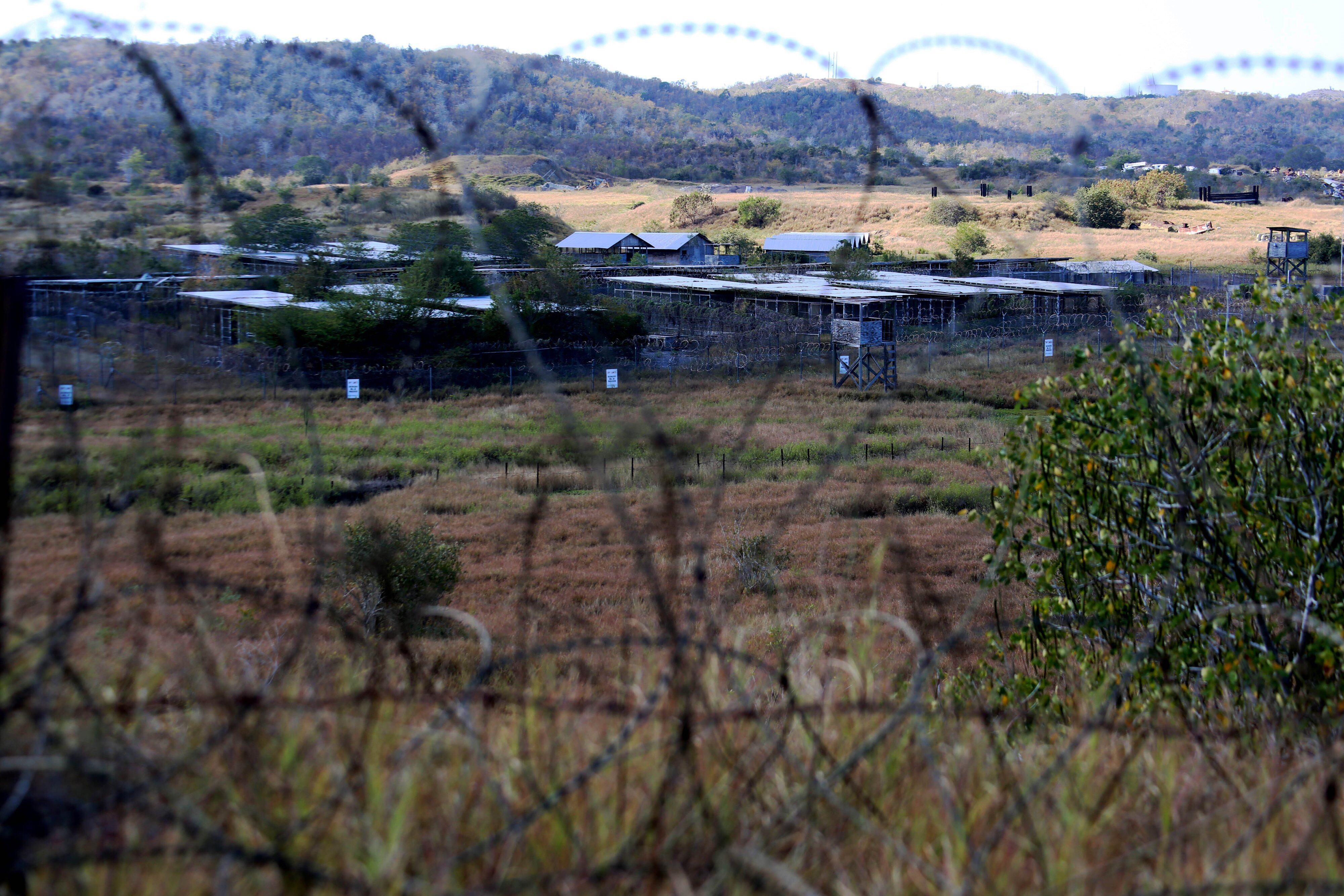 Campamento Rayos X, la infame prisión erigida apresuradamente en 2002 para encarcelar a cautivos de Afganistán y otros lugares, el 27 de enero de 2017, en la Bahía de Guantánamo.