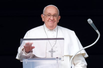 El papa Francisco, en el Vaticano, este 1 de enero.