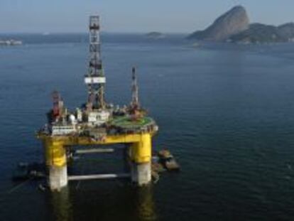 Plataforma de Repsol en Brasil.