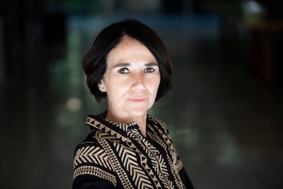 La escritora Lisa Ginzburg en Turín en mayo de 2020.