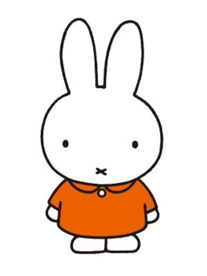 Miffy creada por el dibujante holandés Dick Bruna.