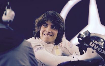 Roberto Merhi, en una imagen de su Twitter.