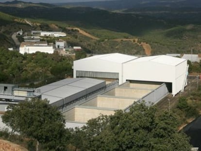 Almac&eacute;n de residuos nucleares en El Cabril, C&oacute;rdoba. 