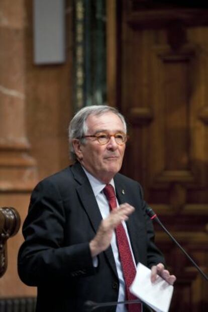 El alcalde de Barcelona, Xavier Trias. 