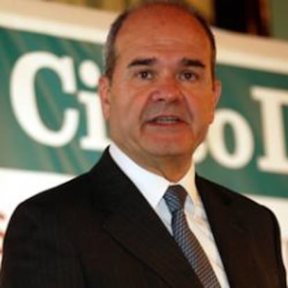 Manuel Chaves, vicepresidente tercero del Gobierno y Ministro de Política Territorial