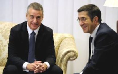 Urkullu y López, el pasado 24 en Vitoria.