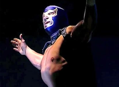 Blue Demon Jr, enemigo de El Hijo del Santo.