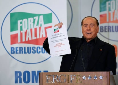El ex primer ministro italiano, Silvio Berlusconi, en mayo de 2016.