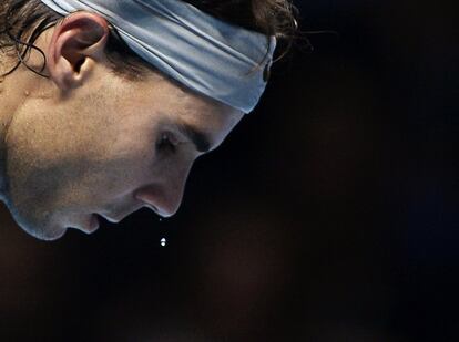 Nadal, durante el partido.