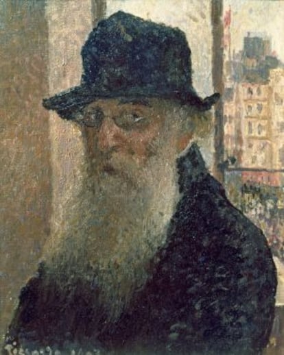 'Autorretrato' de Camille Pissaro (1903).