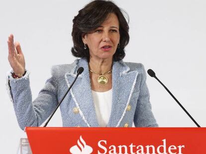 Ana Botín, presidenta de Banco Santander.