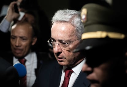 El expresidente y senador Álvaro Uribe, en una imagen de archivo.