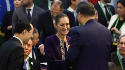 Claudia Sheinbaum en el G-20 en Río de Janeiro