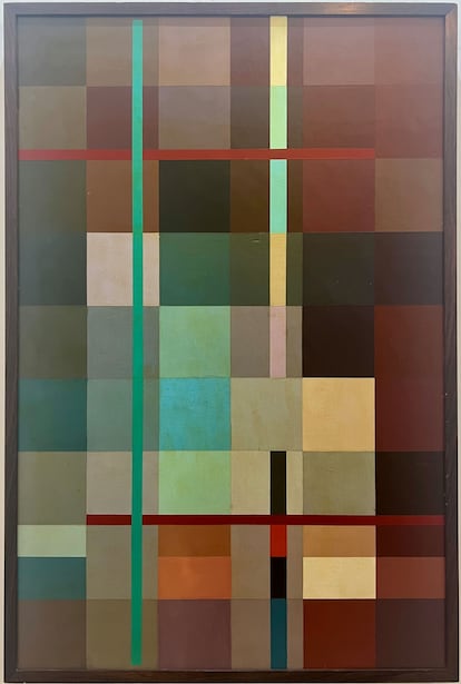 'Composição', 1954, de Lygia Clark.