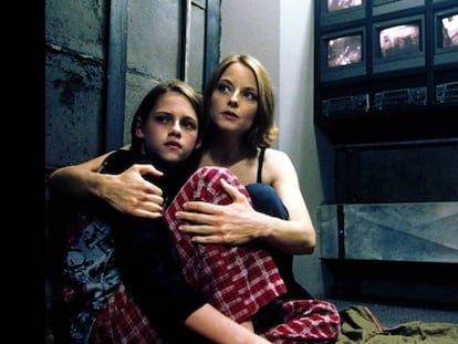 Imagen de 'La habitación del pánico' (2002), de David Fincher.