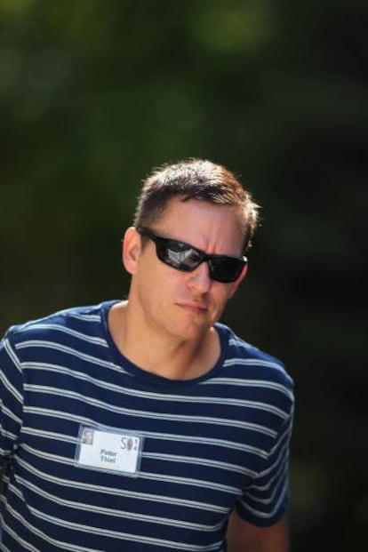 El empresario estadounidense, cofundador de PayPal, Peter Thiel.