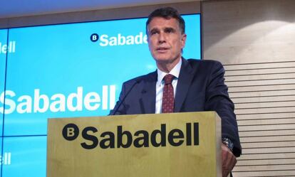 Jaime Guardiola, consejero delegado de Banco Sabadell