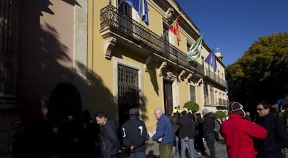 Fachada del Ayuntamiento de Jerez.