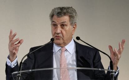 Jesús Posada, tras su encuentro con el Rey.