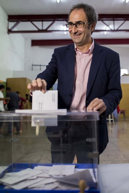 El candidato de Compromís a las elecciones europeas, Jordi Sebastiá.