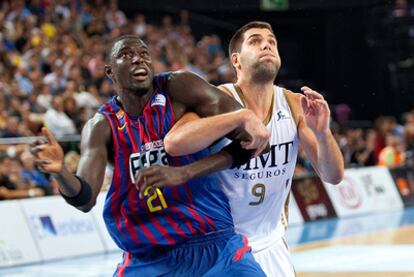 N'Dong y Reyes, en la pasada Supercopa.