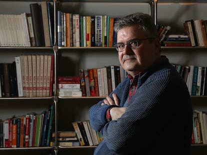 El periodista y escritor Sergi Pàmies, en 2019 en Madrid.