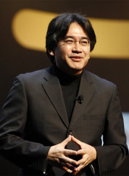 Satoru Iwata.