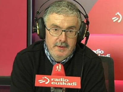 Muñoz, en un momento de la entrevista.