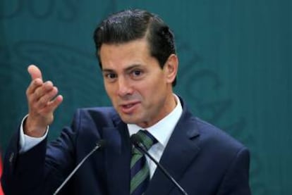 El presidente de México, Enrique Peña Nieto.