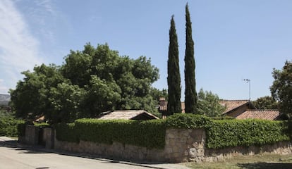 Pablo Iglesias and Irene Montero's home in Galapagar.