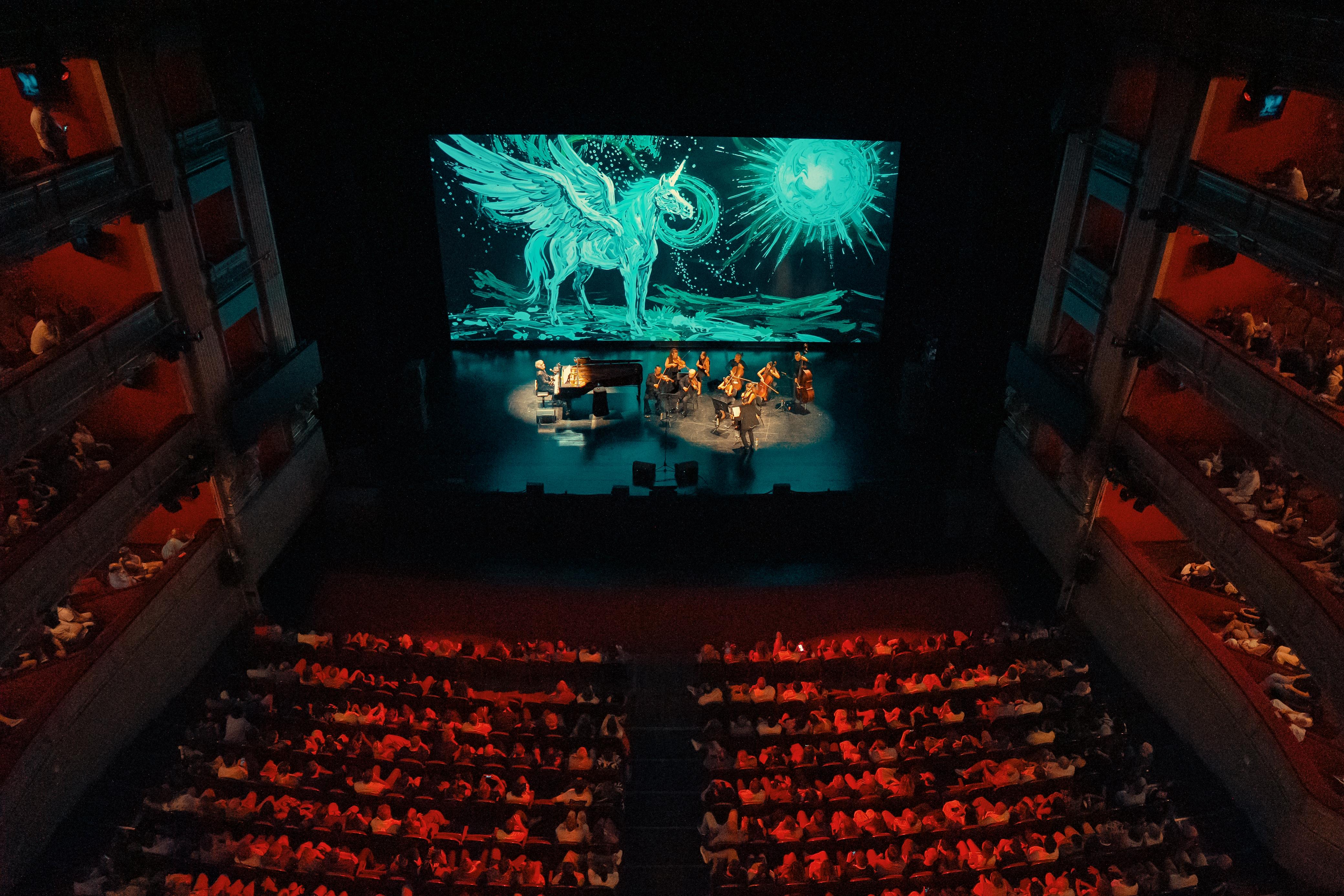 Fito Páez durante su concierto del 2 de septiembre de 2026 en el Teatro Real, en Madrid.