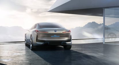 BMW i4 eléctrico.