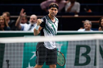 Ferrer, durante la Copa de Maestros.