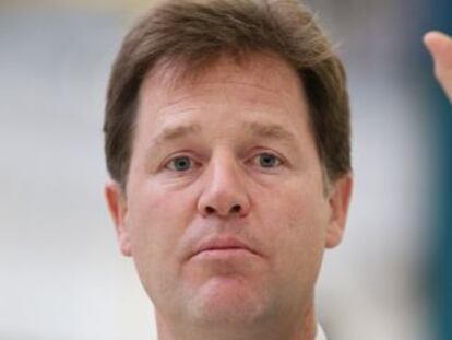 Nick Clegg, es el l&iacute;der de los Liberal-Dem&oacute;cratas brit&aacute;nicos.