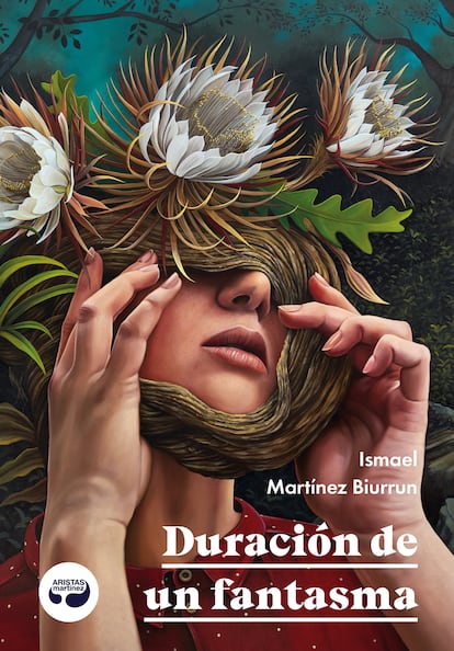 Portada de 'Duración de un fantasma', de Ismael Martínez Biurrun.