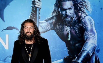 Jason Momoa na premiere da Warner Bros. Pictures' de 'Aquaman', em 21 de dezembro.