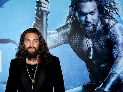 Jason Momoa na premiere da Warner Bros. Pictures' de 'Aquaman', em 21 de dezembro.