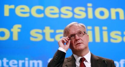 El comisario europeo de Economía, Olli Rehn.