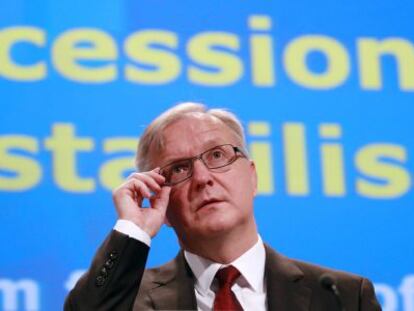 El comisario europeo de Economía, Olli Rehn.