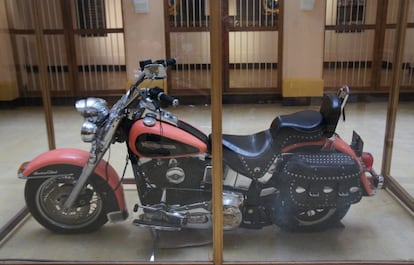 La moto fue regalada por el narco Escobar a su primo y testaferro Juan Enrique Urquijo Gaviria.