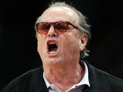 Nicholson sufre con los Lakers