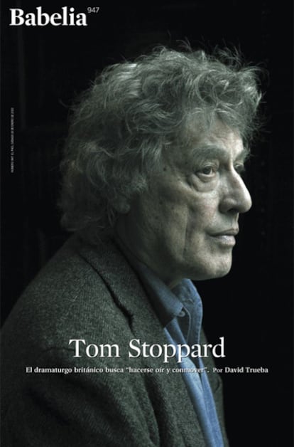 Portada de BABELIA de mañana, sábado 16 de enero, dedicada al dramaturgo británico tom Steppard