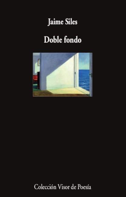 Portada de 'Doble fondo', de Jaime Siles. EDITORIAL VISOR DE POESÍA